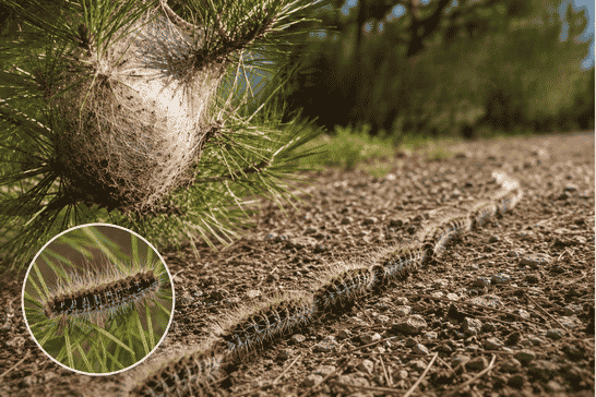 Chenilles processionnaires : Comment les identifier et lutter contre?