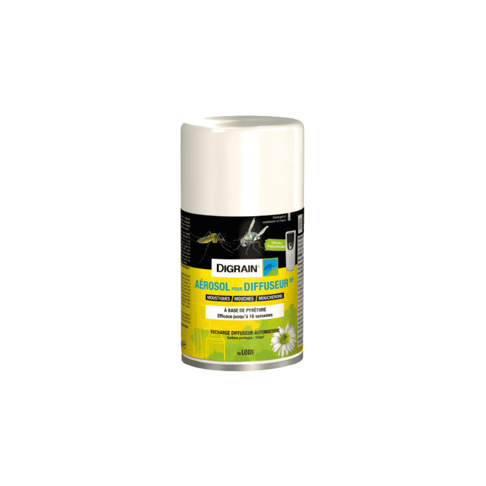 Recharge DIGRAIN® aérosol pour diffuseur NF