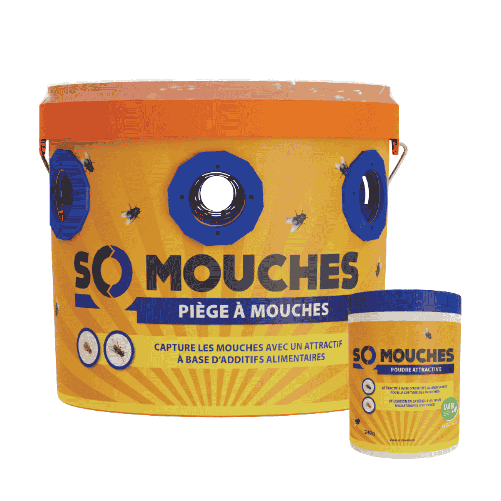 SO MOUCHES Kit (seau et poudre)